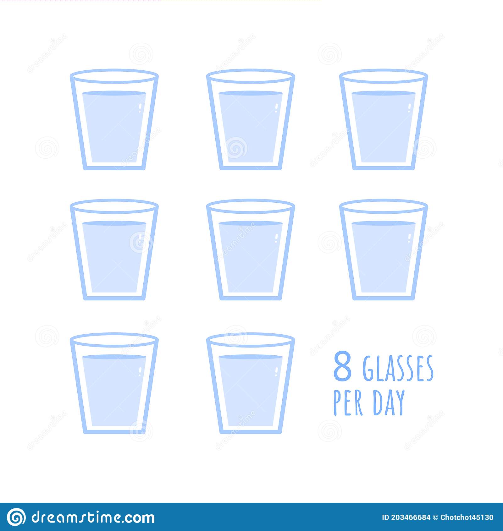Reminder: Drink 8 glasses of water a day !
